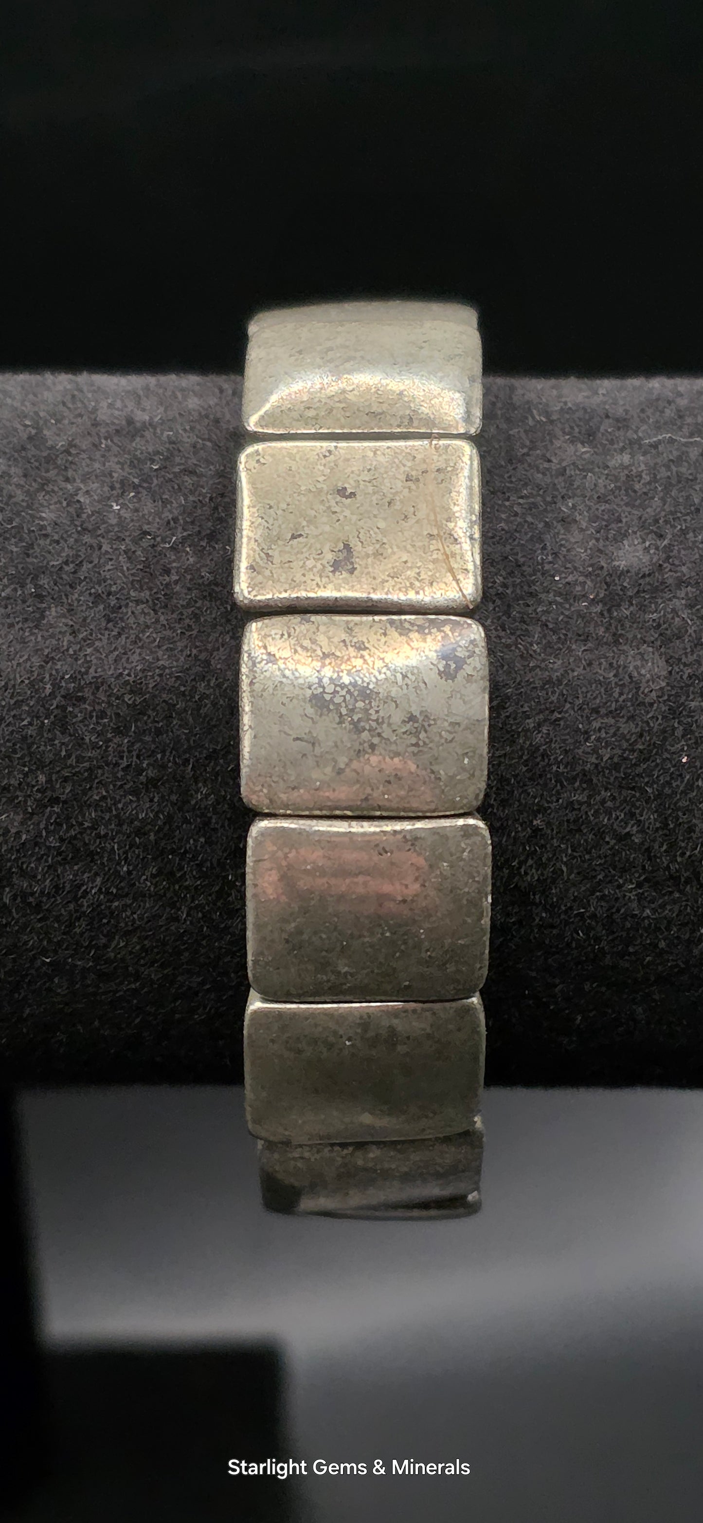 Pyrite Bracelet.
