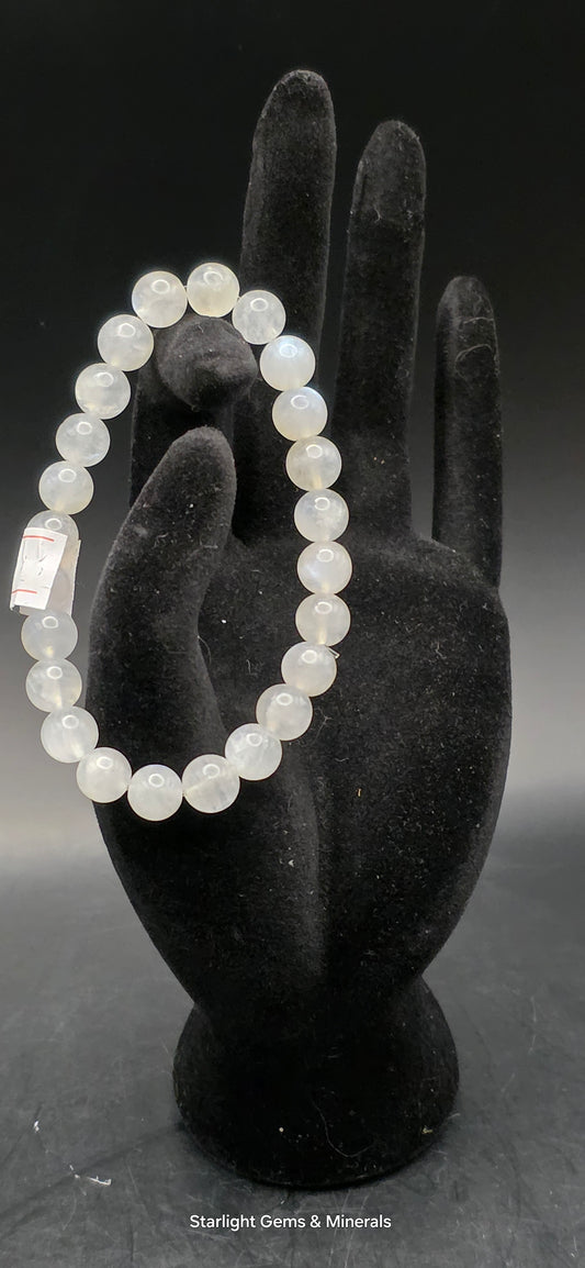 Black Skeleton Quartz Bracelet.