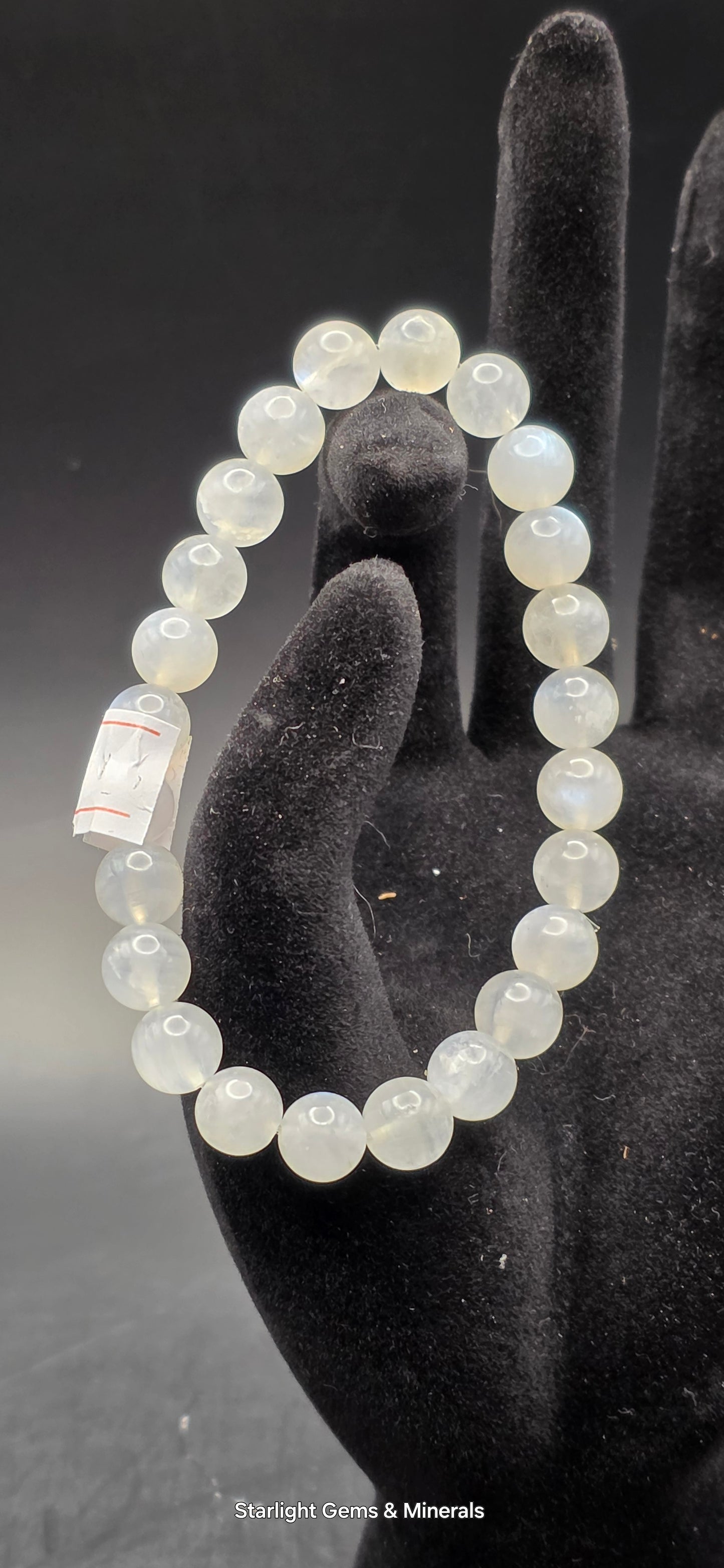 Black Skeleton Quartz Bracelet.
